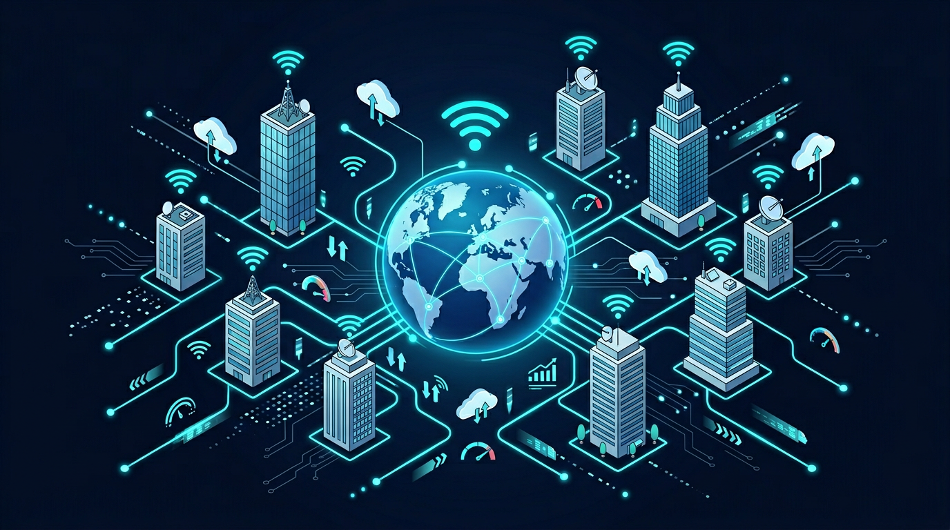 Redondance internet 4G 5G assurant la continuité d'activité